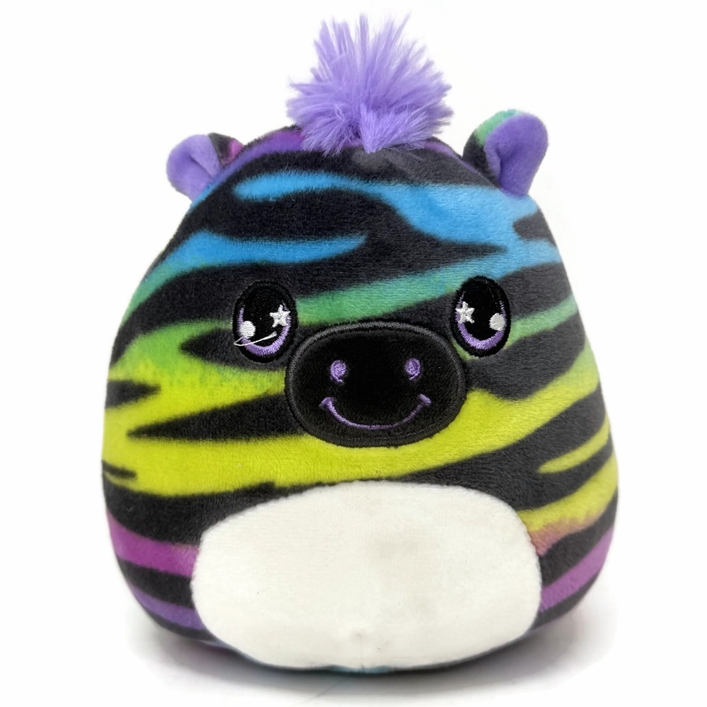 5” Ravalia the Rainbow Zebra Squishmallows Plush